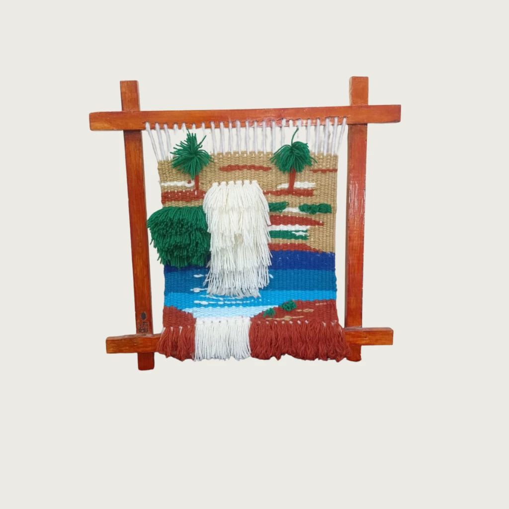 Décoration murale tissée « Brise marine »