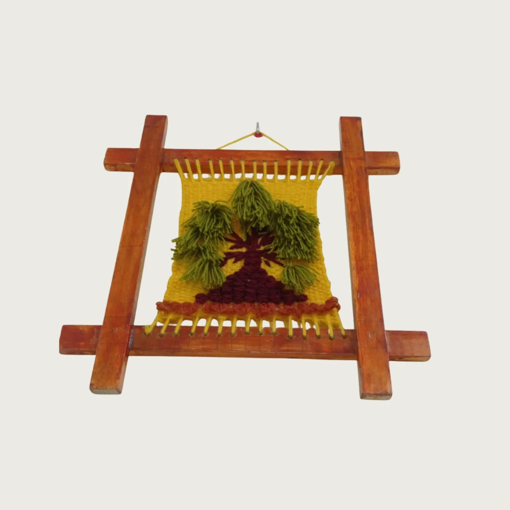 Suspension tissée « Harmonie rustique »